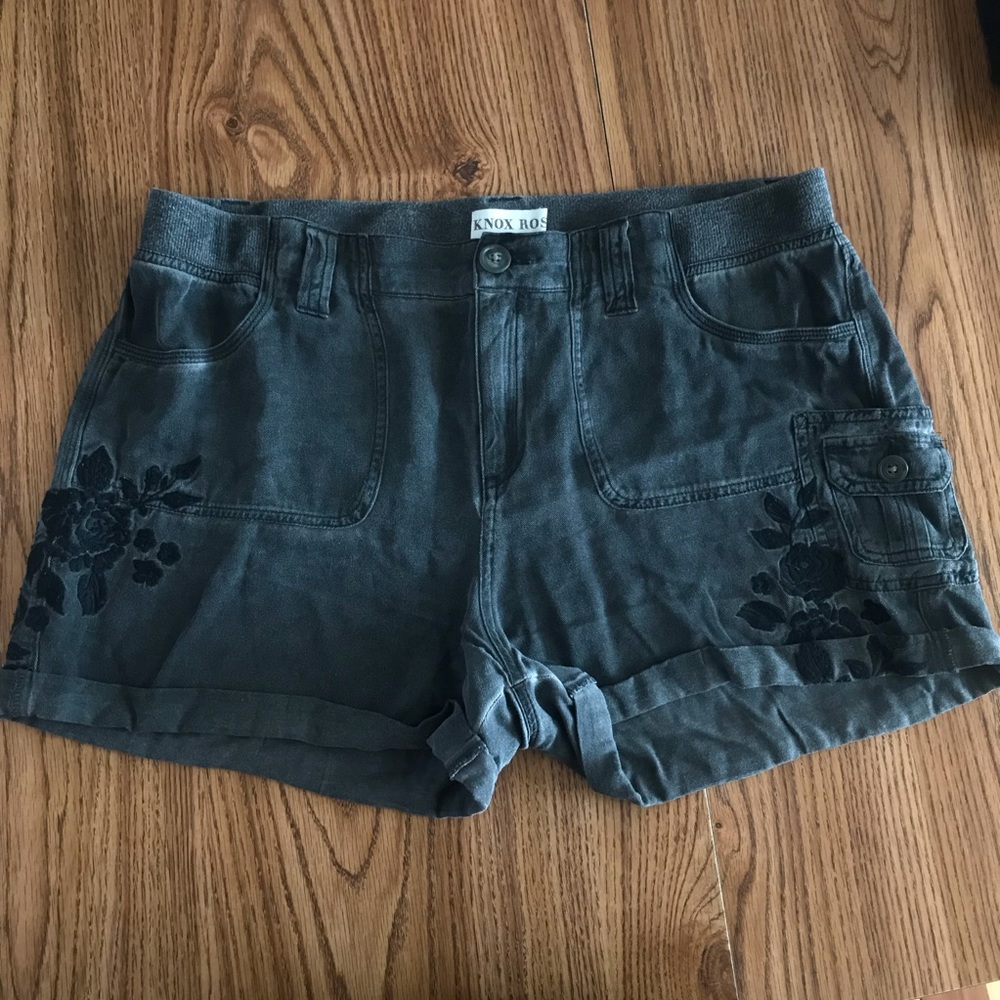 Embroidered Shorts